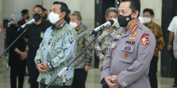 Bahas Mekanisme Tilang Elektronik, Kapolri Temui Ketua MA