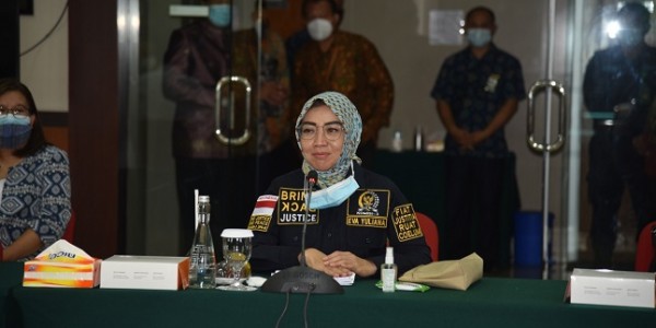 Kunker Reses Komisi III DPR ke DKI Jakarta, Eva Yuliana Apresiasi Kampung Tangguh