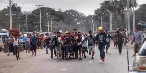 Polisi Myanmar Tangkap Aktor Karena Dukung Oposisi