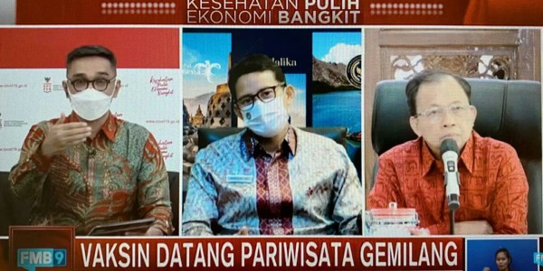 Dorong Kebangkitan Ekonomi Bali, Free Covid Corridor Akan Dikebut
