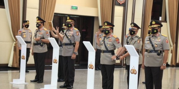 Kapolri Minta Kapolda yang Baru Dilantik Antisipasi Varian Baru Covid-19