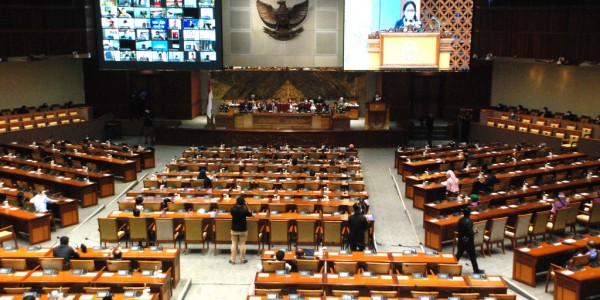 Pembukaan Sidang Paripurna DPR 2021