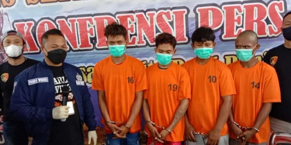 Polres Sergai Ungkap Sindikat Kasus Curanmor di Rumah Ibadah