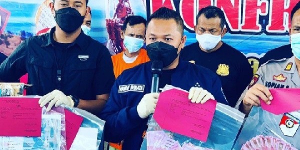 Edarkan Uang Palsu, Seorang Tukang Las Ditangkap Polres Sergai