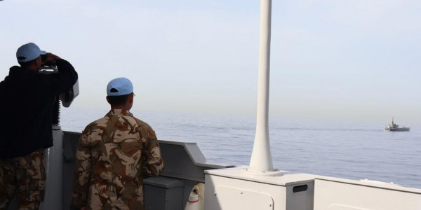 Satgas MTF TNI-Angkatan Laut Lebanon Latihan SAR Bersama