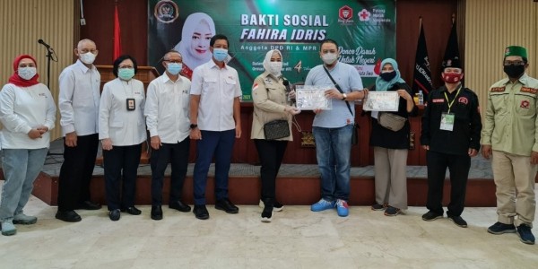 Jaga Stok Darah Aman, Fahira Idris Ajak Warga Donor Darah