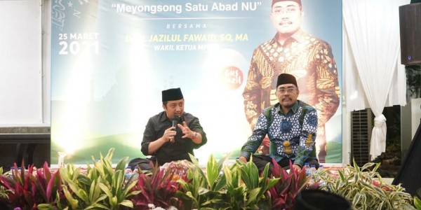 Hadapi Konferwil NU DKI, Ustadz Yusuf Mansur Doakan Gus Jazil