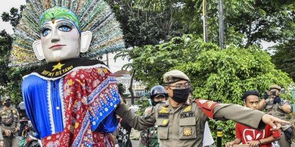 Wagub DKI: Ondel-ondel Bukan untuk Mengamen