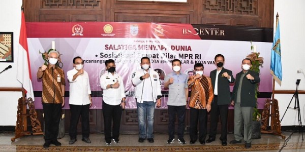 Ketua MPR RI Canangkan Kota Salatiga Sebagai Kota Empat Pilar