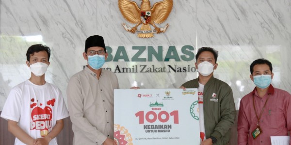 Sambut Ramadhan, SICEPAT EKSPRES Gandeng BAZNAS Tebar 1001 Kebaikan Untuk Masjid