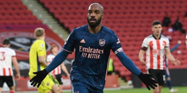 Lacazette Cetak Gol Pembuka dan Penutup Saat Arsenal Gulung Sheffield United 3-0
