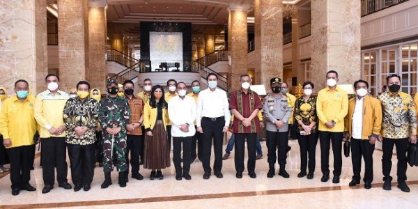 Hadiri Silaturahmi Anggota DPR RI dan Pengurus Golkar Sumut, Ini yang Disampaikan Gubernur Edy