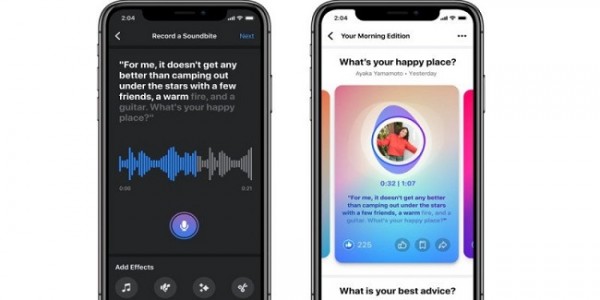 Facebook Hadirkan Fitur Audio di Medsos