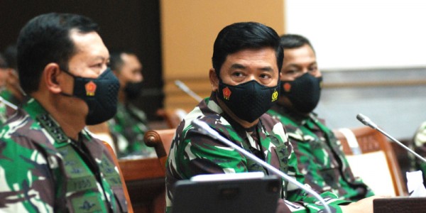 Panglima TNI Raker Dengan Komisi I