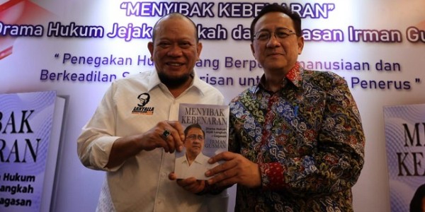 LaNyalla: Buku Irman Gusman Bisa Jadi Inspirasi Penegakan Hukum