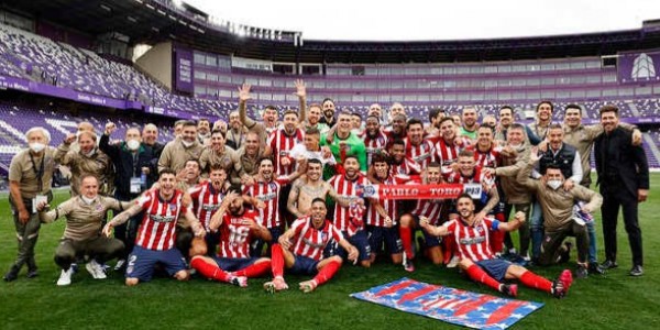 Atletico Madrid Juarai Liga Spanyol