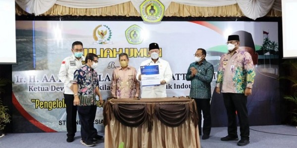 Isi Kuliah Umum di STIE Banjarmasin, LaNyalla Canangkan Merdeka Belajar Kampus Merdeka