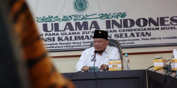 LaNyalla Jadi Ketua DPD RI Pertama yang Kunjungi MUI Kalsel