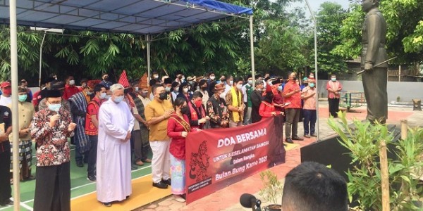 Bulan Bung Karno 2021, Karang Tumaritis Gelar Doa Lintas Agama dan Kursus Pancasila