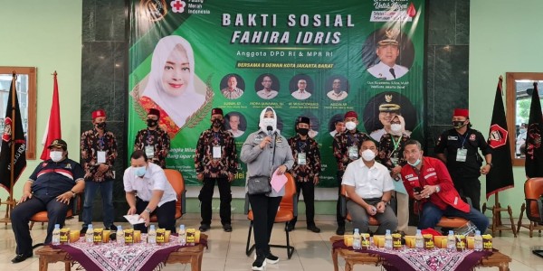 Setelah Tingkat Kota, Kegiatan Donor Darah Fahira Idris Maraton ke 44 Kecamatan di DKI