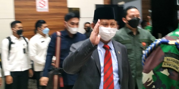 Menhan RI Raker Dengan Komisi I DPR