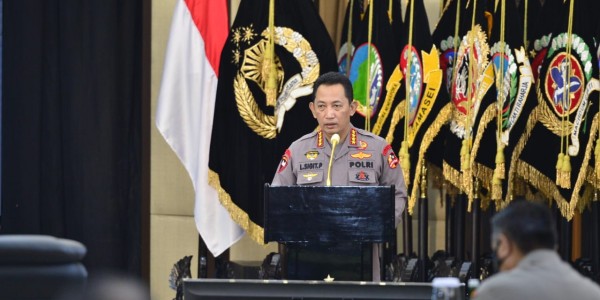 Buka Rakernis Gabungan, Kapolri Minta Jajarannya Jaga Kepercayaan Publik