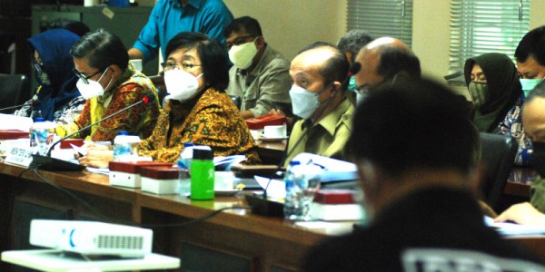 Menteri LHK Raker Dengan Komite II DPD RI