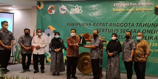 Koperasi Simpan Pinjam Sejahtera Bersama Bertekad Reborn dan Rebound