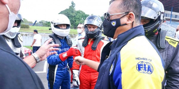 Bamsoet Buka Kejurnas Balap Mobil Putaran ke-2 Indonesian Sentul Series of Motorsport 2021