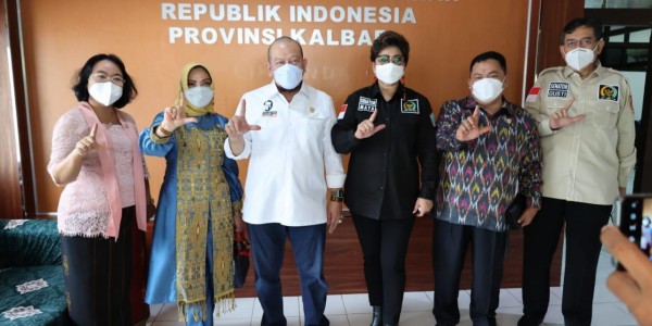 LaNyalla Kunjungi Kantor DPD RI Perwakilan Kalbar