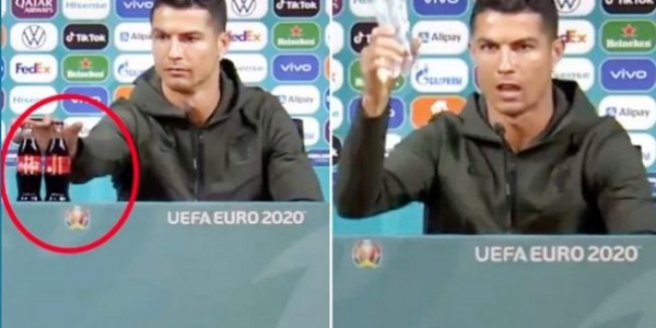 Gara-gara Aksi Ronaldo, Coca Cola Rugi Rp57 Triliun