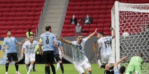 Menang tipis Atas Uruguay, Argentina Pimpin Grup A Copa America 2021
