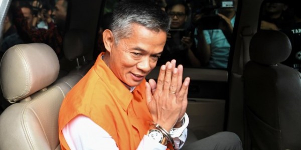 KPK Jebloskan Wahyu Setiawan ke Lapas Kedungpane Semarang