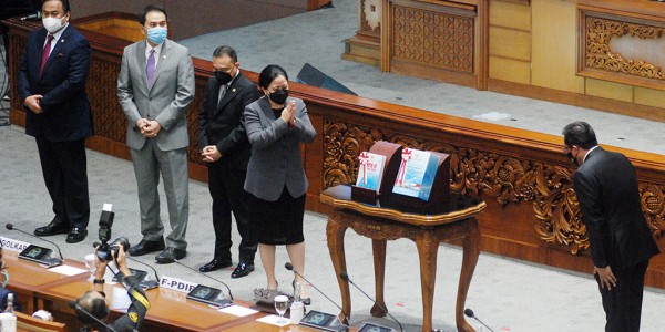 Laporan Hasil Pemeriksaan atas Laporan Keuangan Pemerintah Pusat (LHP LKPP) Tahun 2020.