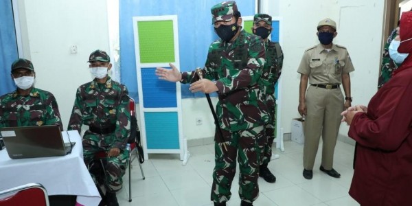 Panglima TNI Perintahkan Gencarkan Serbuan Vaksinasi