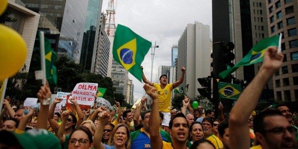 Ribuan Warga Brasil Demo Desak Presiden Jair Bolsonaro Mundur
