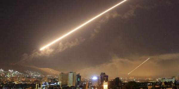 Wow, Pertahanan Udara Suriah Tangkis Serangan Rudal Israel