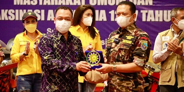Pimpinan MPR RI Ajak Masyarakat Sukseskan Vaksinasi Covid-19
