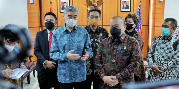 Temui Lanyalla, Dubes AS Dukung Penguatan Peran DPD RI
