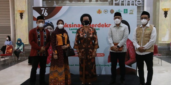 GKR Hemas: Vaksin itu Garda Terdepan Penangkal Covid