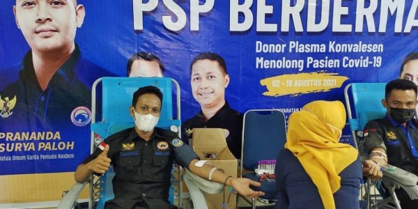 Jumlah Pendonor Tembus 2.717 Orang, Prananda Ucapkan Terima Kasih