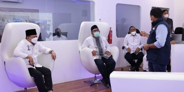 Ketua DPD RI Tinjau Command Center Sumedang