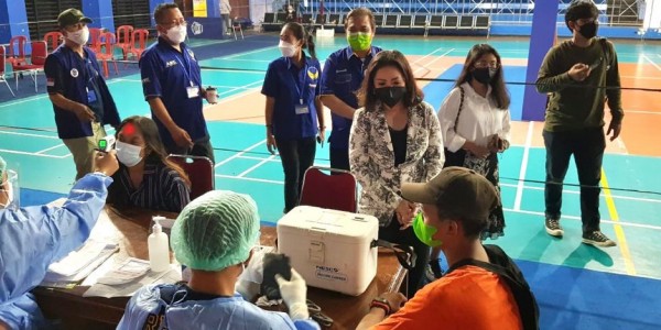 Jakarta Zona Hijau, Kristina : NasDem Konsisten Selesaikan Vaksin Kedua