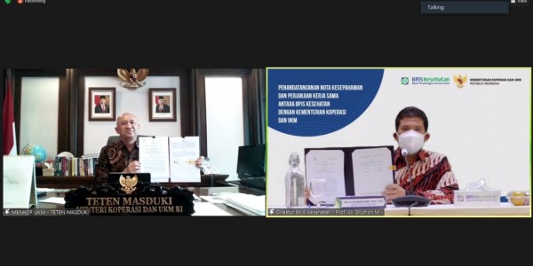 Gandeng BPJS, Kemenkop Bakal Tingkatkan Jaminan Kesehatan Pelaku Koperasi dan UMKM