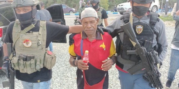 Satgas Nemangkawi Tangkap Gigen Telenggeng, Tiga Senpi M16 Disita