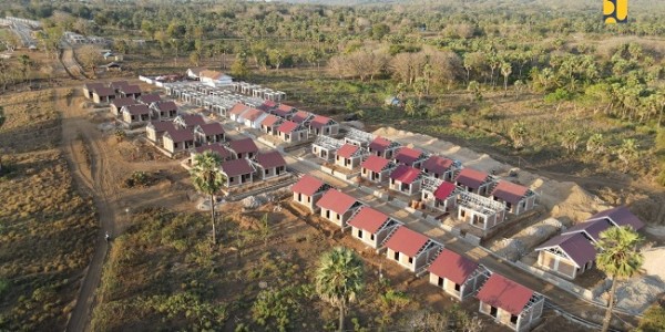 Kementerian PUPR Percepat Pembangunan Rumah yang Terdampak Badai Siklon Tropis Seroja 