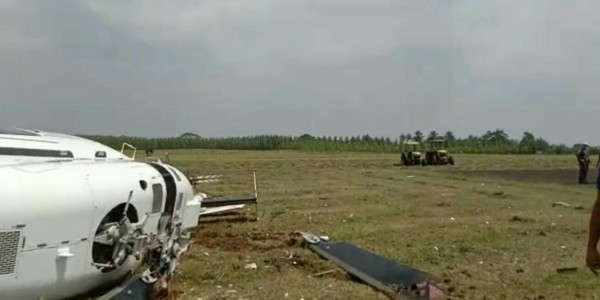 Helikopter Jatuh di Tangerang, Begini Nasib Dua Orang Awaknya