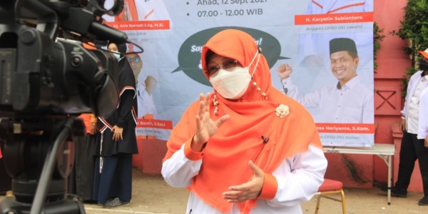 Gelar Vaksinasi dan Gebyar UMKM, Wujud Nyata Kontribusi PKS Bantu Masyarakat