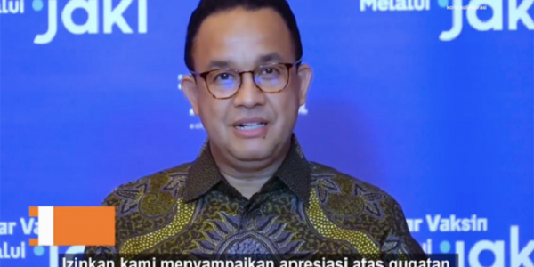Gubernur Anies: Mari Kurangi Jejak Emisi Karbon dari Diri Kita Sendiri