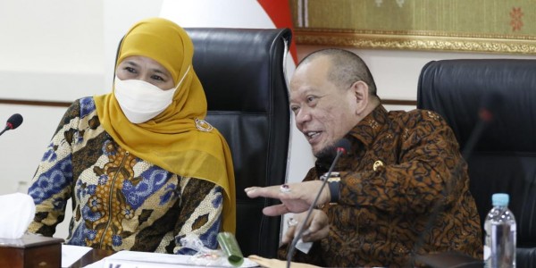 Jatim Provinsi Pertama Turun ke Level 1, Ketua DPD RI Beri Apresiasi